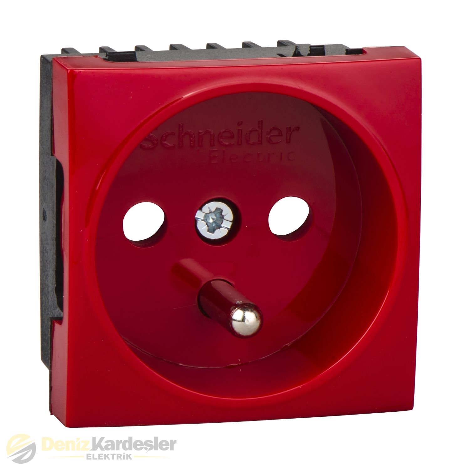 SCHNEİDER ULTRA 45X45 ÇOC. KOR. UPS PRIZ KIRMIZI
