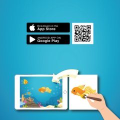 Sihirli Boyama Kitabı (Aquarium AR Paint)