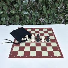 Profesyonel Satranç Takımı (24 Adet - Keseli)
