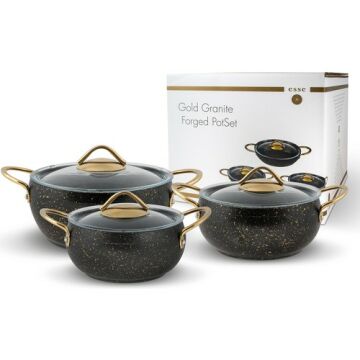Esse Granite Gold 6 Parça  Güveç Set