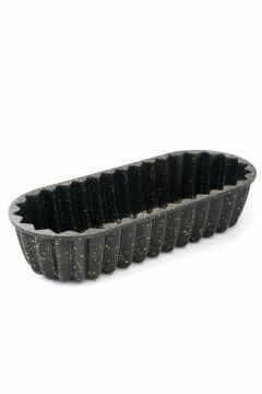 Döküm Granite Kek Kalıbı Baton Siyah