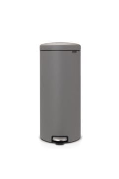 Newıcon Mıneral Concrete Grey Pedallı Çöp Kutusu 30l
