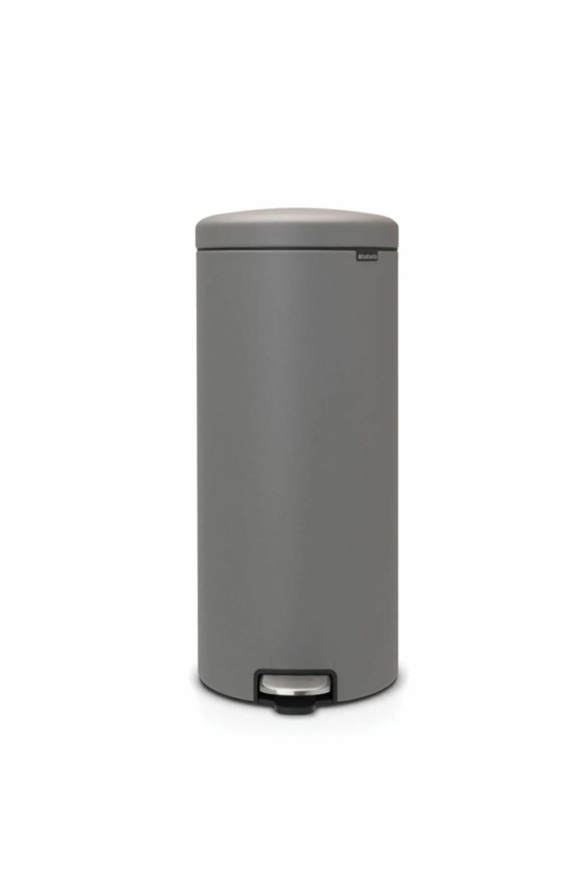 Newıcon Mıneral Concrete Grey Pedallı Çöp Kutusu 30l BRA 119187 BKM