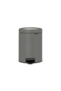 Newıcon Concrete Grey Pedallı Çöp Kutusu 5l BRA 126284 BKM DİZAYN