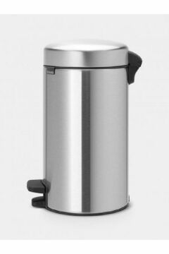 Newıcon Matt Steel Pedallı Çöp Kutusu 5 Lt.