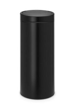 Matt Black New Dokunmatik Çöp Kutusu 30 Lt.