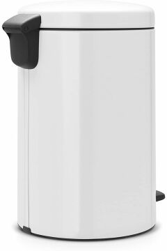 Newıcon Whıte Pedallı Çöp Kutusu 20l