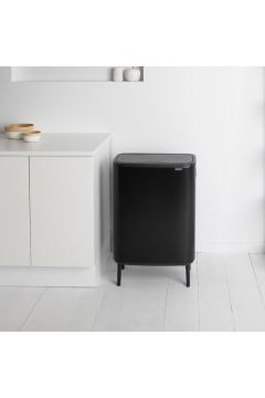Bo Matt Black Hı Dokunmatik Çöp Kutusu 60l