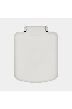 STEPUP AÇIK GRİ PLASTİK PEDALLI ÇÖP KUTUSU 25L BKM DİZAYN