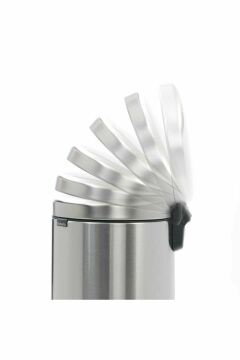 Newıcon Fpp Matt Steel Pedallı Çöp Kutusu 30L