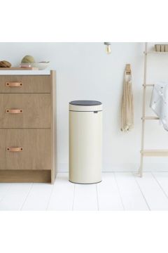 Brabantia Çöp Kutusu 30 Litre Touch Bın New Dokunmatik Almond 115042