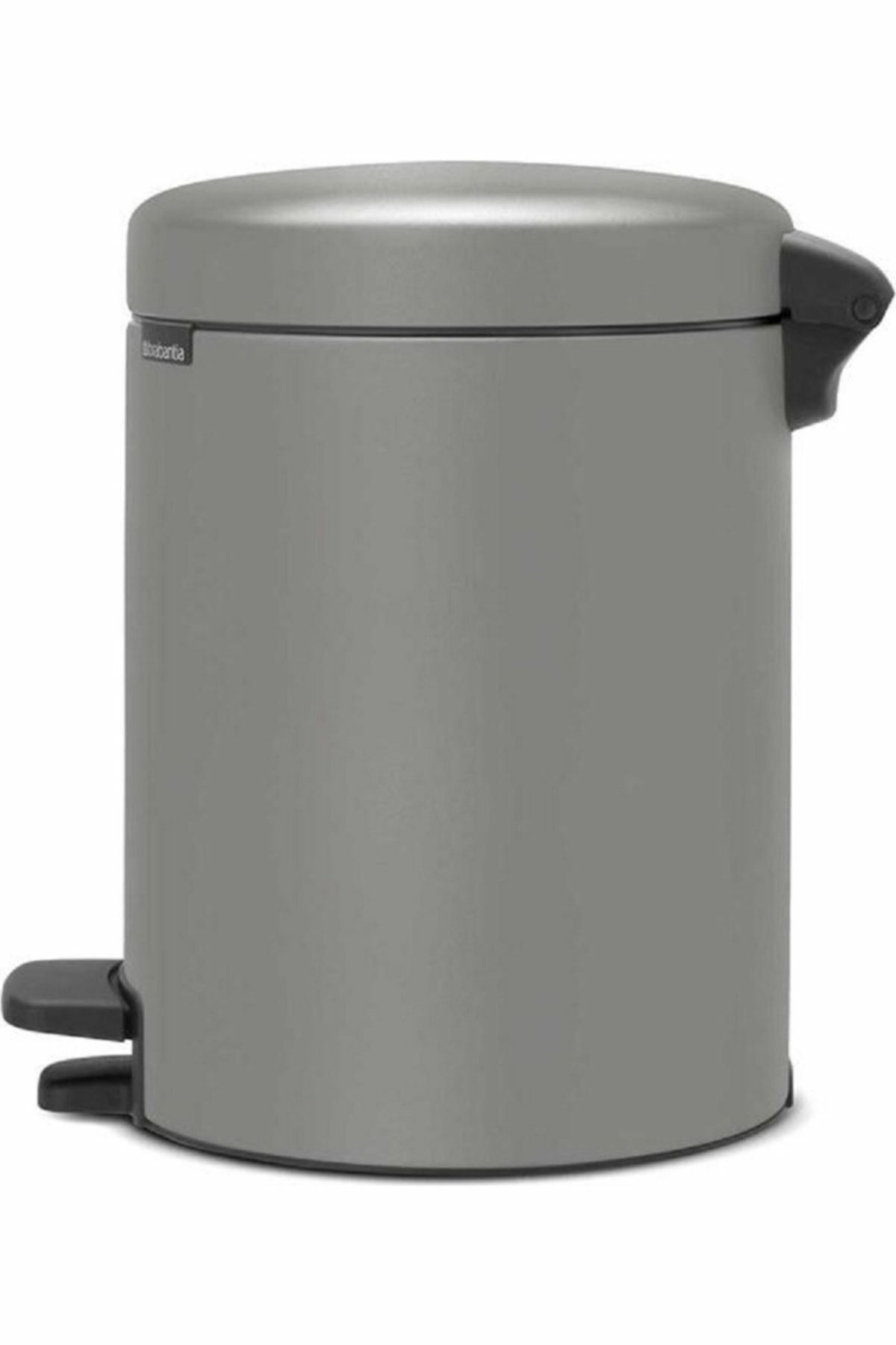 Newıcon Concrete Grey Pedallı Çöp Kutusu 5l