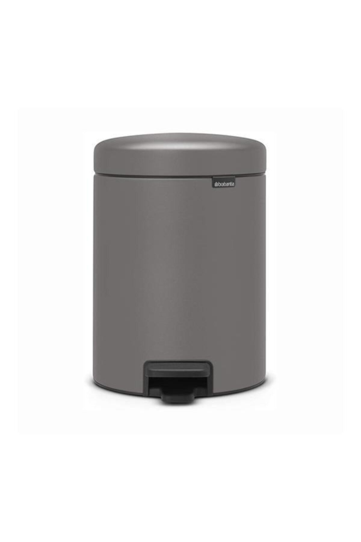 Brabantia Çöp Kutusu 5 Litre Newicon Pedallı Beton Gri 126284