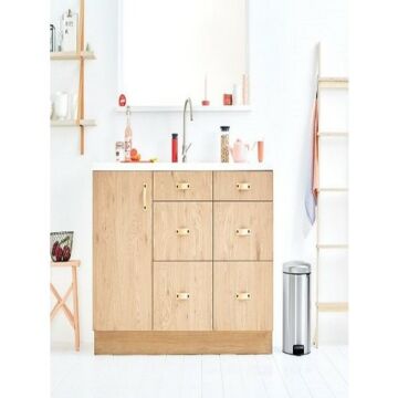 Brabantia Newicon Fpp Matt Steel Pedallı Çöp Kutusu 20 lt