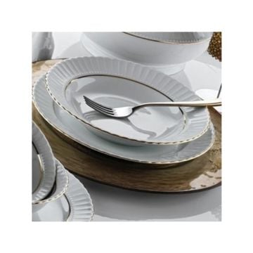 19 cm Çukur Yemek Tabağı 6 Adet