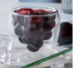 250 ml Çift Çidarlı Üzümlü Bardak | Kahve, Meşrubat Bardağı