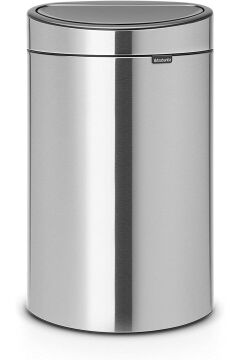 Matt Steel New Dokunmatik Çöp Kutusu 40l