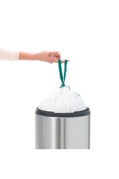 Dokunmatik Beyaz Çöp Kutusu 30 Lt.