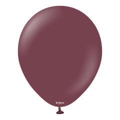 12'' Standart Balon Bordo (Burgundy) 100’lü