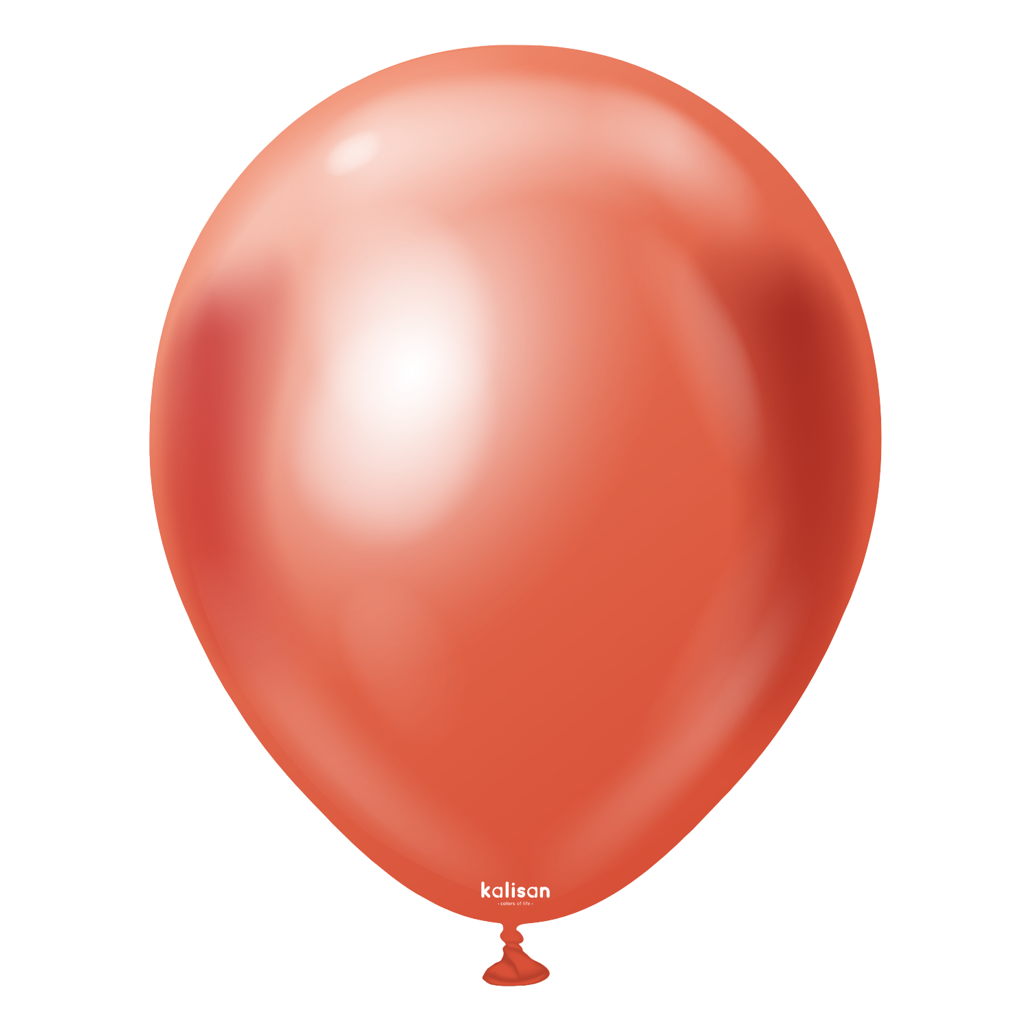 12'' Mirror Balon Kırmızı (Red) 50’li