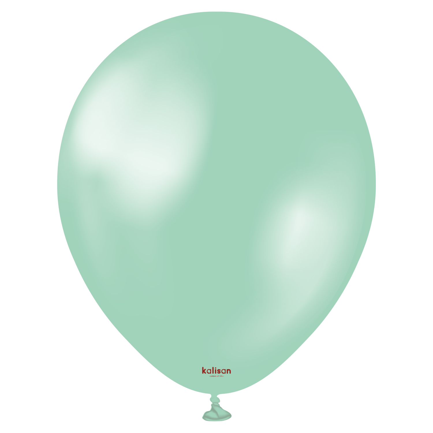 12'' Kalisan Metalik Yeşil Balon (Green) 50'li