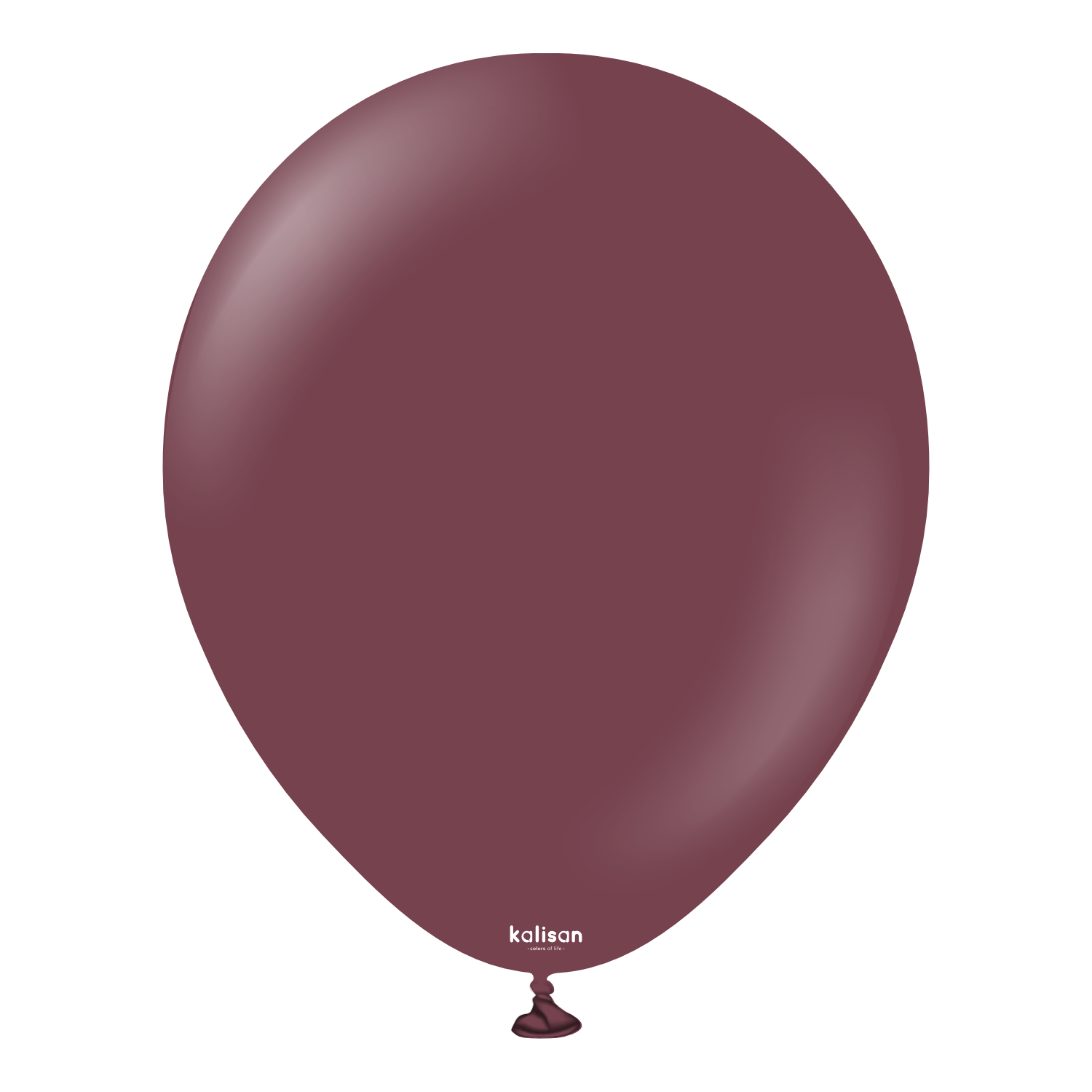 18'' Standart Balon Bordo (Burgundy) 5'li