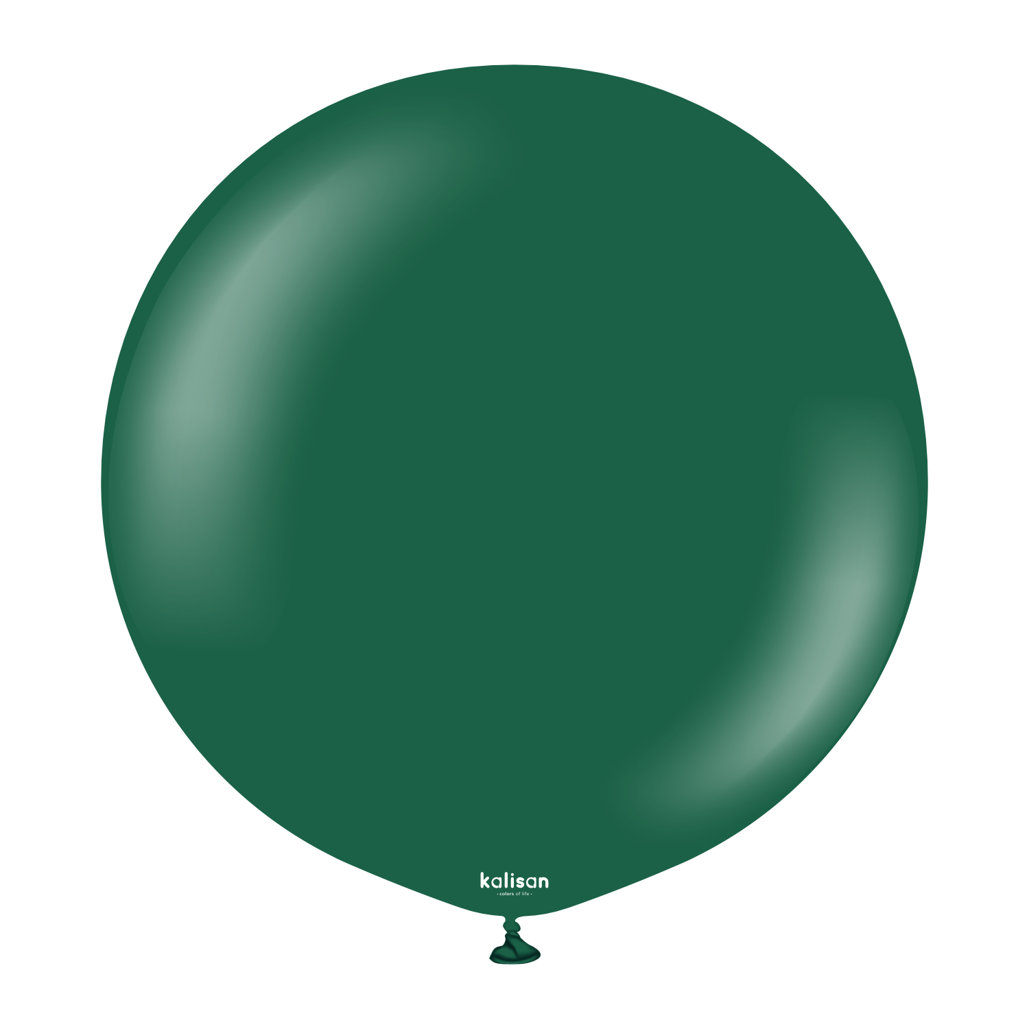 24'' Standart Balon Koyu Yeşil (Dark Green) 2'li