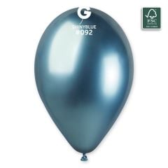 13'' Gemar Shine Balon Mavi 50'li