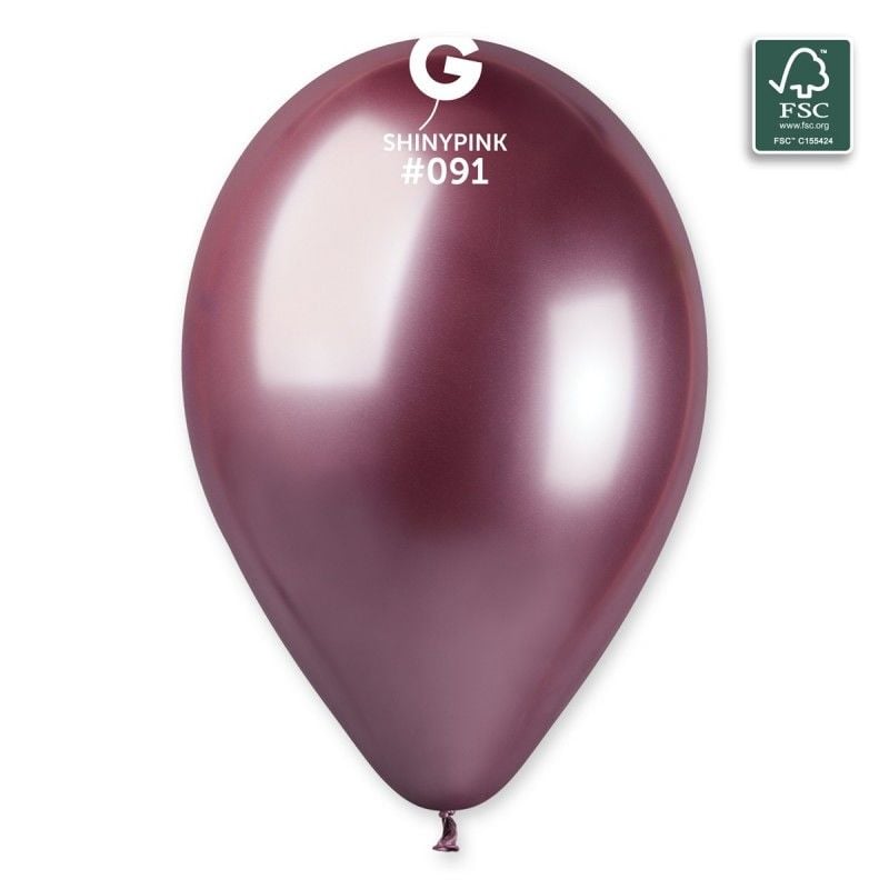 13'' Gemar Shine Balon Pembe 50'li