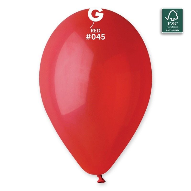 13'' Gemar Pastel Kırmızı Balon 100'lü