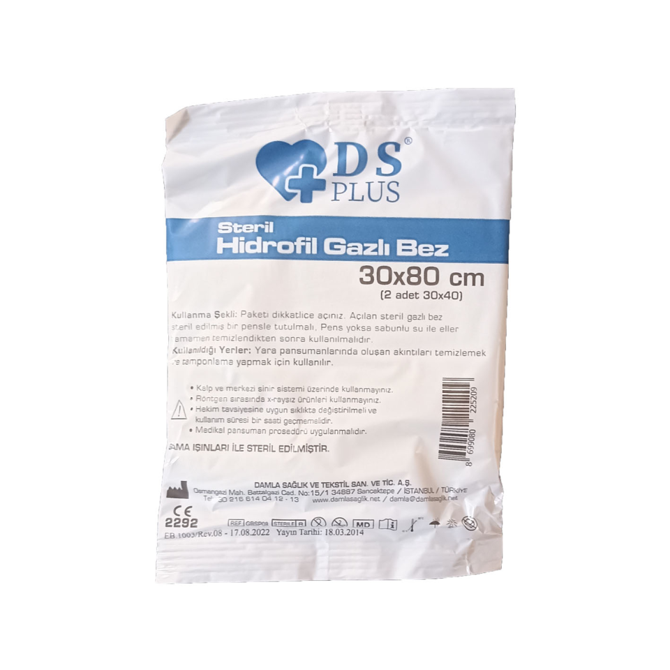 GAZ KOMPRES 30X80 DS PLUS