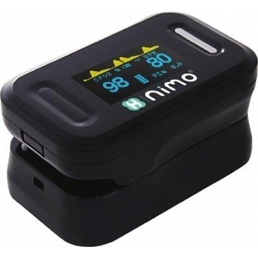 Nimo Parmak Tipi Pulse Oksimetre Nabız Oksijen Ölçer