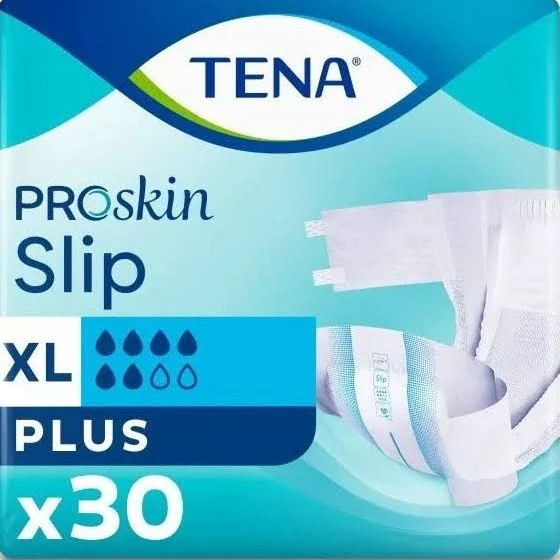 TENA HASTA ALT BEZİ SLİP PREMIUM PLUS  6 DAMLA XL 30'LU