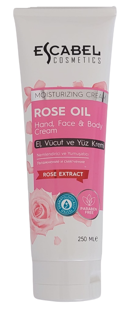 ESCABEL EL,YÜZ VE VÜCUT KREMİ GÜL 250 ML