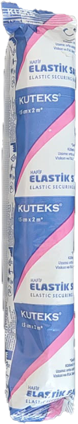 ELASTİK SARGI BEZİ 15cmX2 m KUTEKS