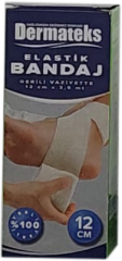 ELASTİK BANDAJ 12 cmx150 cm DERMATEKS