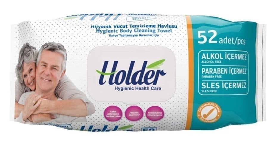 PERİNE TEMİZLEME MENDİLİ 52'Lİ HOLDER