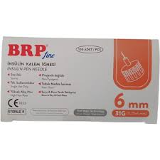 İNSÜLİN KALEM İĞNESİ BRPFİNE 6MM 31G