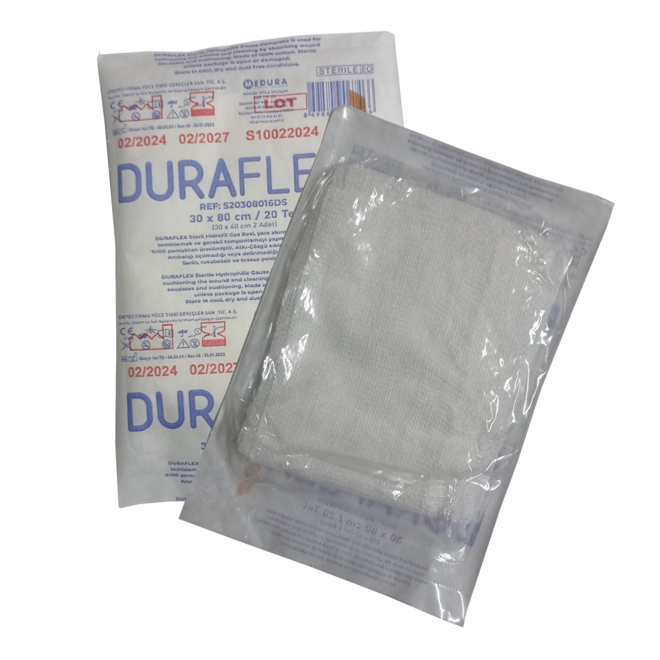 GAZ KOMPRES 30X80CM DURAFLEX