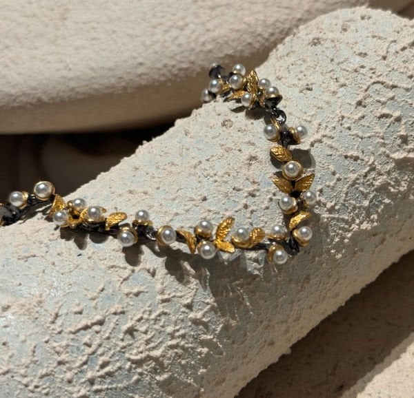 TASARIM İNCİ CHOKER KOLYE