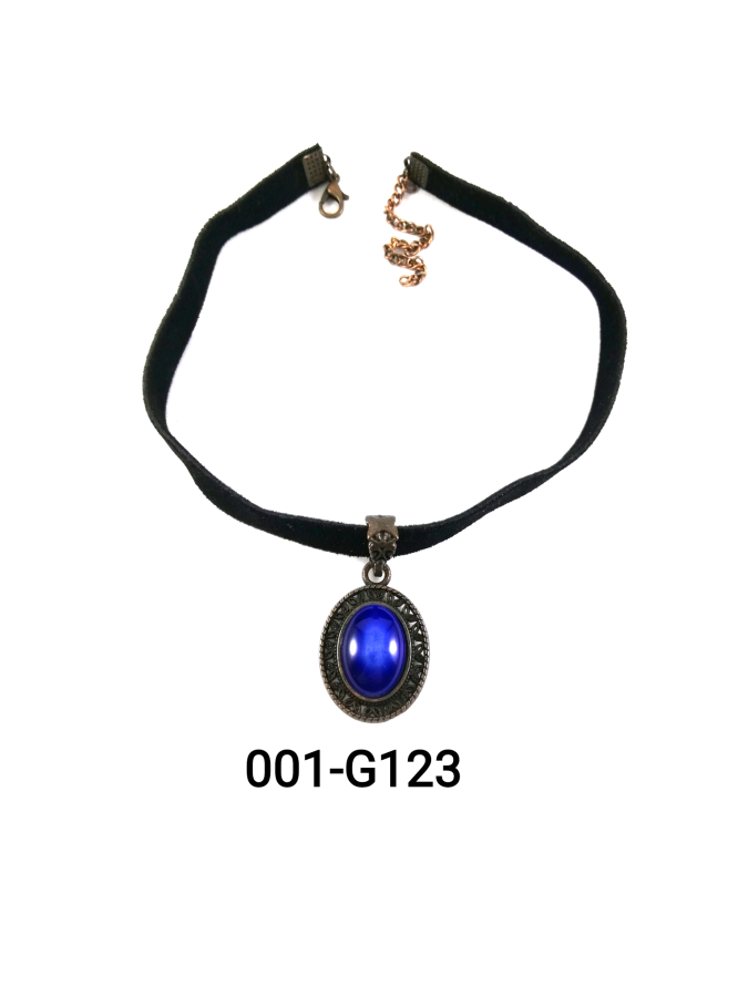 Çini Tasma (Choker) Kolye 001-G123