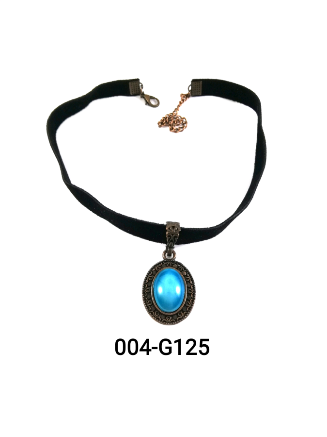 Çini Tasma(Choker) Kolye 004-G125