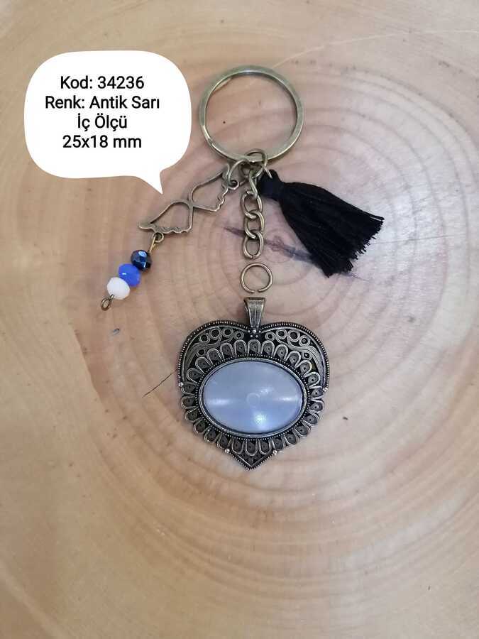 Boncuklu Anahtarlık Aparatı 34236