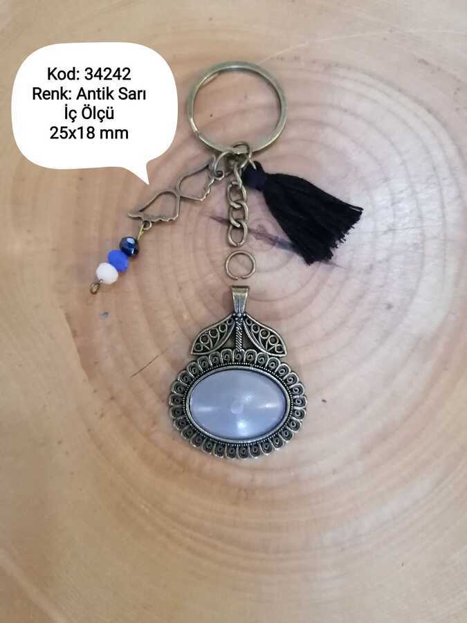 Boncuklu Anahtarlık Aparatı 34242