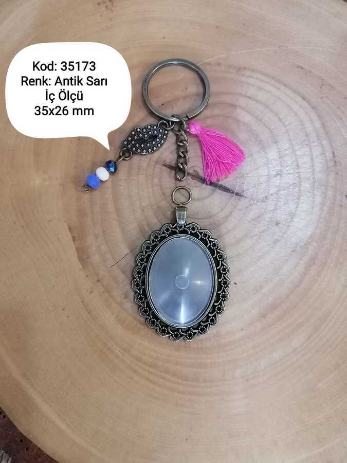 Boncuklu Anahtarlık Aparatı 35173