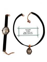 Choker Kolye Bileklik Takımı G300