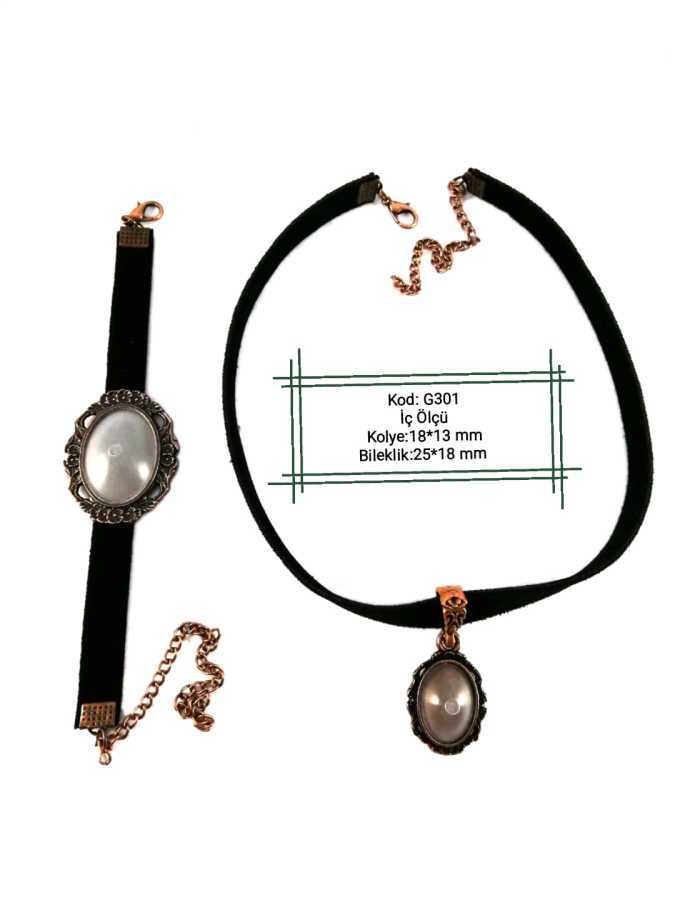 Choker Kolye Bileklik Takımı G301