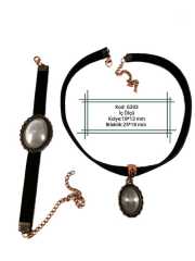 Choker Kolye Bileklik Takımı G303