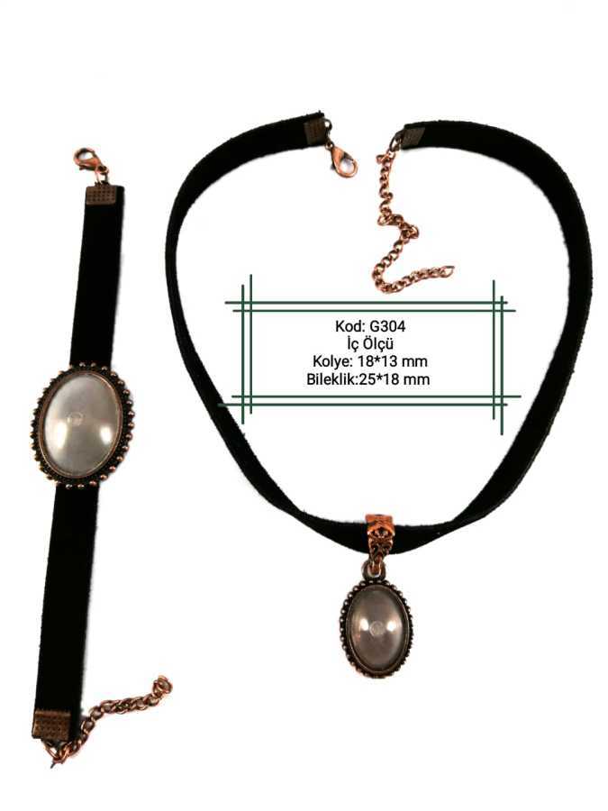 Choker Kolye Bileklik Takımı G304