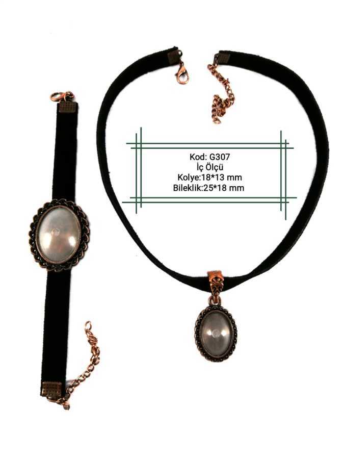 Choker Kolye Bileklik Takımı G307